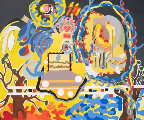 Composition 14 - yellow screen